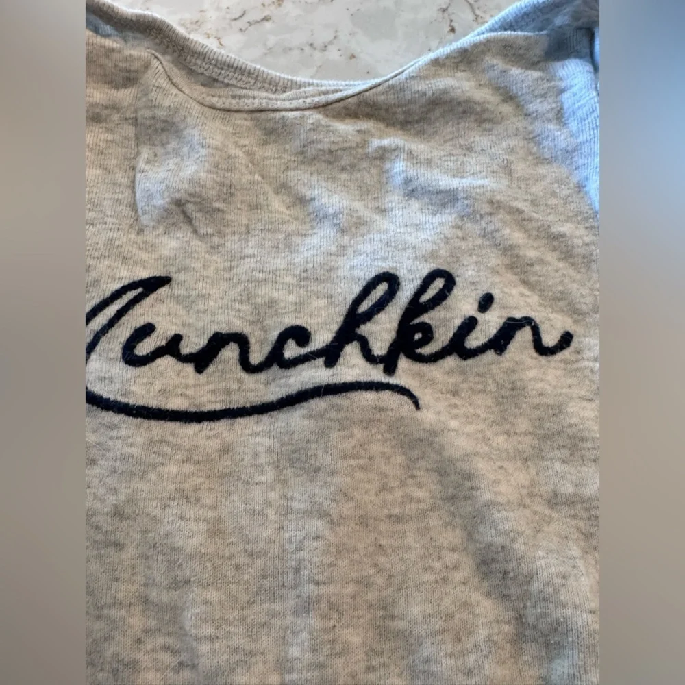 Munchkin Gray Baby One Piece. Old navy